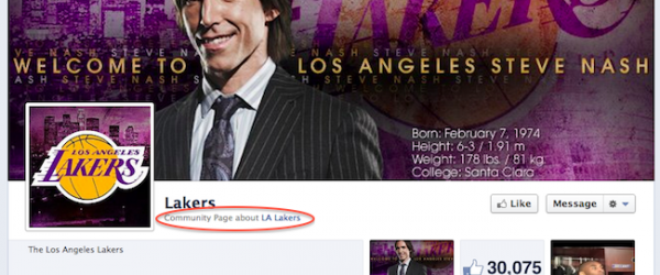 Facebook aide les administrateurs à distinguer pages fans et pages officielles