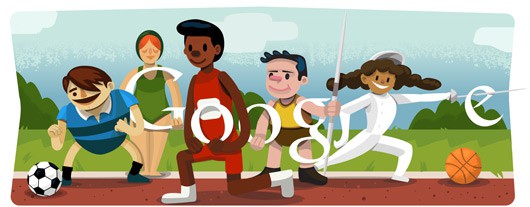 Un doodle pour lancer les Jeux Olympiques de Londres 2012