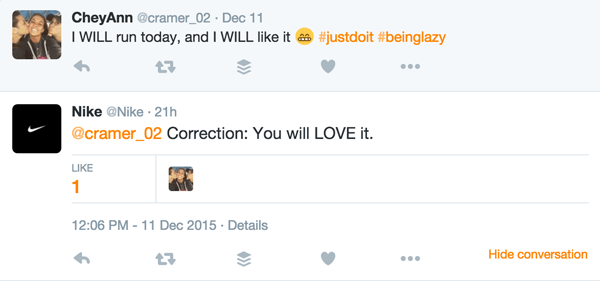 Tweet-nike
