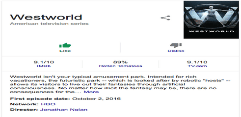 Notez vos films et séries grâce au Knowledge Graph