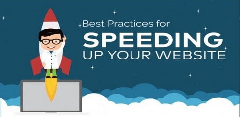 Infographie: Checklist pour la vitesse de chargement d'un site web - intro